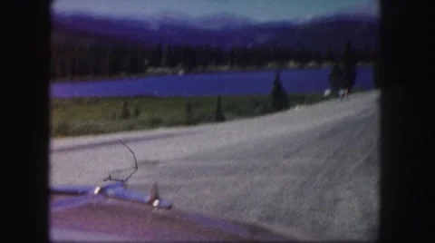 1958: a view like this will leave anyone speechless this is pure beauty COLORADO Stock Footage