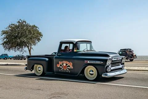 1959 Chevrolet Apache 31 Stepside Pickup Truck Stock Photos