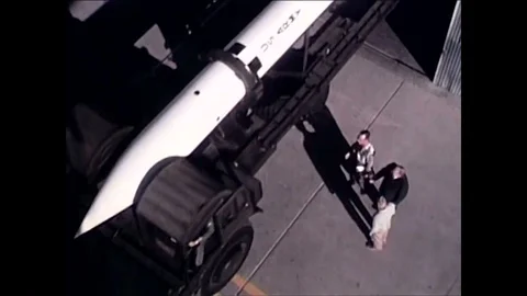 1959 - An electrical engineering major at New Mexico State University begins an Stock Footage 89579131