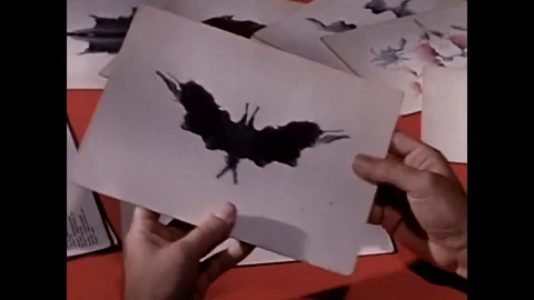 1959 - Gemini astronauts are put through a series of psychological tests. Stock Footage 79443708