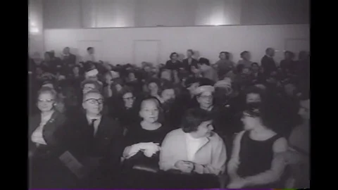 1959-Quiz Show Scam | Van Doren Trial Stock Footage