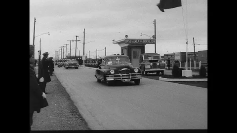 1959-State Visit / Dwight D. Eisenhower / Spain / 1959 Stock Footage 77841781