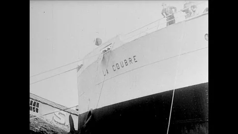 1960-Assault / Cargo Ship / Cuba / 1960 Stock Footage 77817367