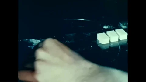 1960 - Ceramic cutting tools are used at the Watertown Arsenal. Stock Footage 95244587