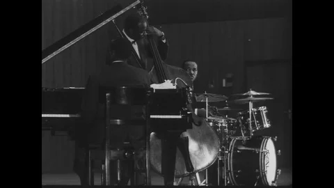 1960-Leo Wright / Jazz Concert / Germany / 1960 Stock Footage 77886972