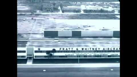 1960 - A NASA engineer discusses progress on a static engine test for Project Stock Footage 95062608