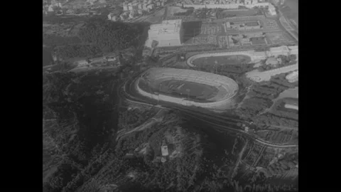 1960 - The Olympic Games begin in Rome, Italy. Stock Footage 164458650