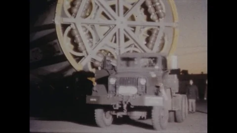 1960-Saturn I / Cape Canaveral / USA / 1960 Stock Footage