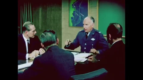 1960 - The Thor missile is concocted as a solution to fill the militarys need Stock Footage 83424330