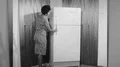 1960s African American Black Woman Opens Refrigerator Door Vintage Film Movie 4k or 4k+ Resolution