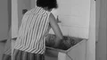 1960s African American Black Woman Washing Clothes Machine Vintage Film Movie 4k or 4k+ Resolution