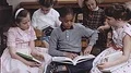 1960s Black African American Boy Child Classroom Vintage Old Film Home Movie HD Footage