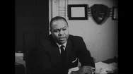 1960S - Civil Rights Activists James Farmer And Roy Wilkins Discuss The Freedom Stock Footage