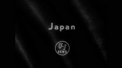 1960s: End of King Olaf V's parade. Title "Japan". Crown Princess Michiko and Video stock 148222242