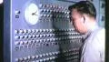 1960s ENGINEER INSPECTS Electric Control Planel Vintage Industrial Film Movie HD Footage