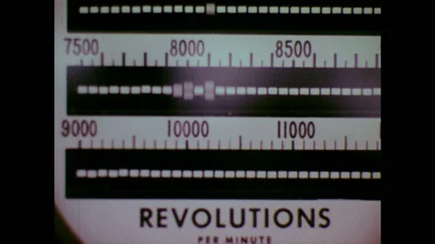 1960s: Gauges.  Machine makes lines.  People in control room.  Animated diagram 動画素材 127719847