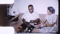 1960s Happy African American Black Family Together Vintage Film Old Home Movie HD Footage