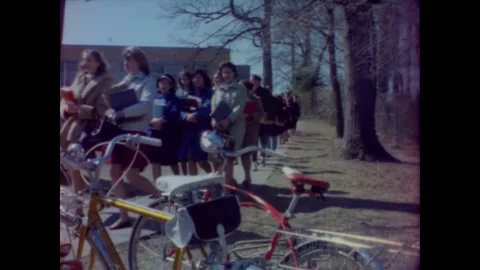1960s -  importance of students getting a nutritional lunch at school. Stock Footage 241805942