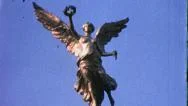 1960S Independence Monument Central Mexico City Reformavintage Film Home Movie  Stock Footage