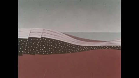 1960s Map of the United States - 1960s Map United States West Footage 255867730 Iconl 