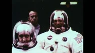1960S: Nasa Astronauts Leaving Building. Nasa Astronauts Smiling And Walking. Stock Footage