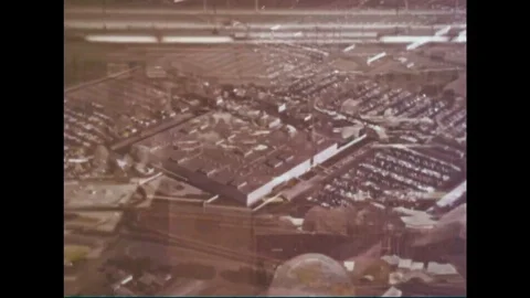 1960s, NASA engineers construct an Atlas-Agena expendable rocket launch system, Stock Footage 124101130