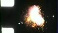 1960s Small Town American 4th of July Fireworks Display Vintage Film Home Movie HD Footage