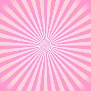 1960s sunburst background Stock Illustration