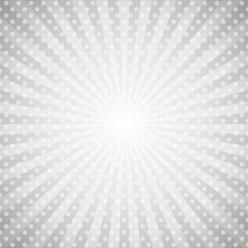 1960s sunburst background Stock Illustration