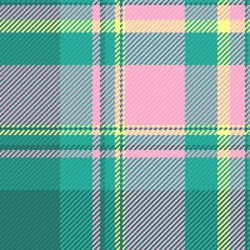 1960s textile seamless texture, packaging tartan fabric background. Contemp.. Stock Illustration