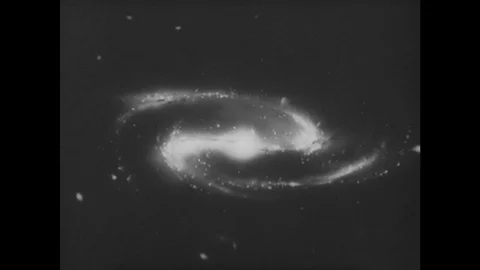 1960s: UNITED STATES: galaxy in space. Photos of space Stock Footage 83042245
