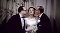 1960s WEDDING Bride Father in Law Men KISS Dads Marriage Vintage Film Home Movie 4k or 4k+ Resolution