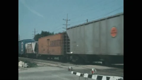 Clean Freight Train Stock Footage ~ Royalty Free Stock Videos | Pond5