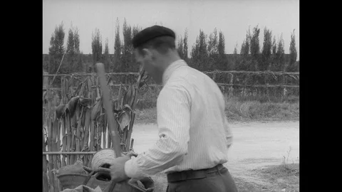 1961-Agrarian Reform / Spain under Franco / Spain / 1961 Stock Footage