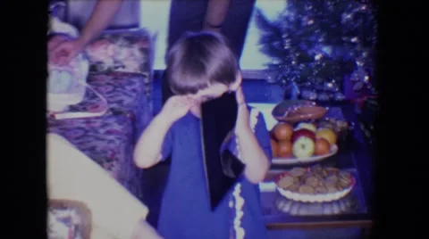 1961: christmas day SALTON SEA, CALIFORNIA Stock Footage