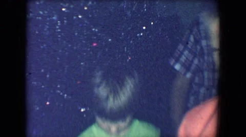 1961: christmas festivities SALTON SEA, CALIFORNIA Stock Footage