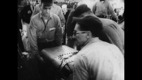 1961-Mercury Project / Ham the Chimp / USA / 1961 Stock Footage 77973185