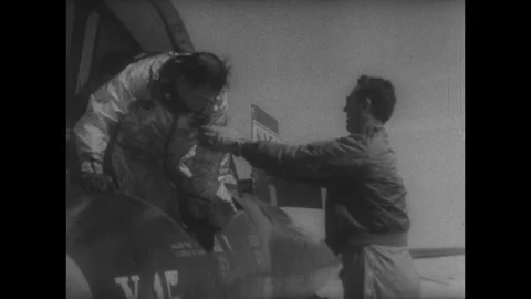 1961-North American X-15 / California / USA / 1961 Stock Footage