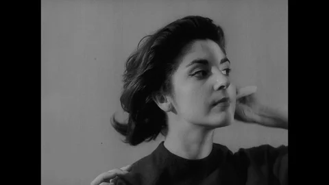 1961-Woman / Spain / 1961 Stock Footage