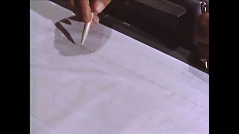 1962-Aerospace engineers sit at control panels and communicate with John Glenn Stock Footage 86823616