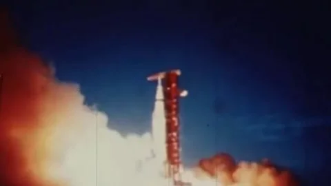 1962.. B 58A ESCAPE CAPSULE, CHIMP AND MAN EJECTIONS (16) Vídeos de archivo 236663248