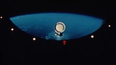 1962.. B 58A ESCAPE CAPSULE, CHIMP AND MAN EJECTIONS (18) Stock Footage 236663254