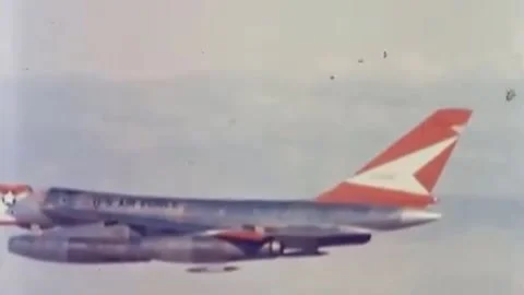 1962.. B 58A ESCAPE CAPSULE, CHIMP AND MAN EJECTIONS (54) Stock Footage 236663345