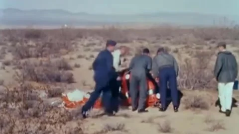 1962.. B 58A ESCAPE CAPSULE, CHIMP AND MAN EJECTIONS (62) Vídeos de archivo 236663365