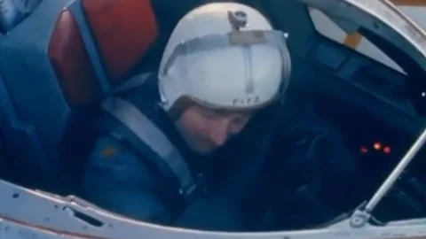 1962.. B 58A ESCAPE CAPSULE, CHIMP AND MAN EJECTIONS (65) Stock Footage 236663372