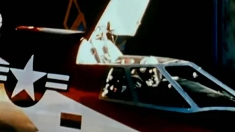 1962.. B 58A ESCAPE CAPSULE, CHIMP AND MAN EJECTIONS (69) Stock Footage 236663384