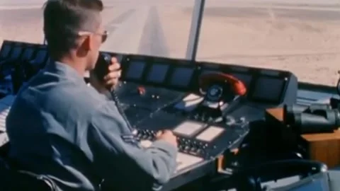 1962.. B 58A ESCAPE CAPSULE, CHIMP AND MAN EJECTIONS (72) Stock Footage 236663393