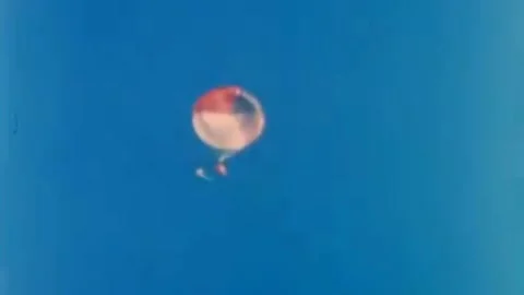 1962.. B 58A ESCAPE CAPSULE, CHIMP AND MAN EJECTIONS (83) Vídeos de archivo 236663423
