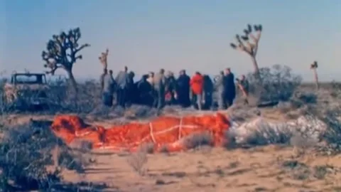 1962.. B 58A ESCAPE CAPSULE, CHIMP AND MAN EJECTIONS (93) Stock Footage 236663447