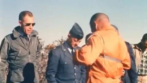 1962.. B 58A ESCAPE CAPSULE, CHIMP AND MAN EJECTIONS (98) Vídeos de archivo 236663464
